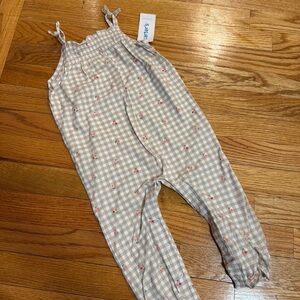 Carter’s Baby Gingham Checkered Jumpsuit